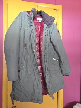 Columbia Icelandite TurboDown Parka Jacket - Women's Green Thermal
